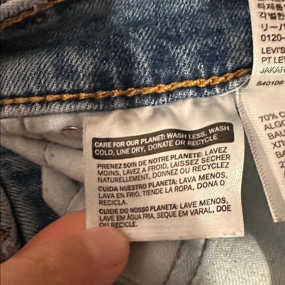 Levi’s 513 Slim Straight Jeans Men's 31x30 Classic Wash Denim Staple - Picture 11 of 16